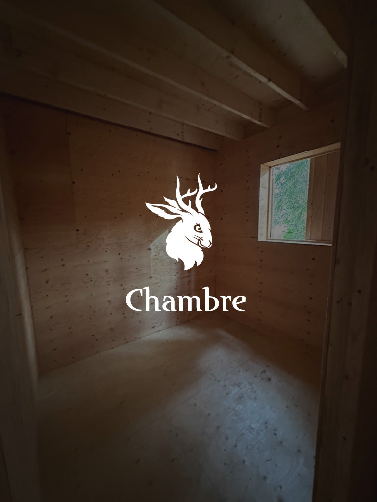 Location chambre annuel cabane Minerval (du 20 juin 2026 au 20 juin 2027)